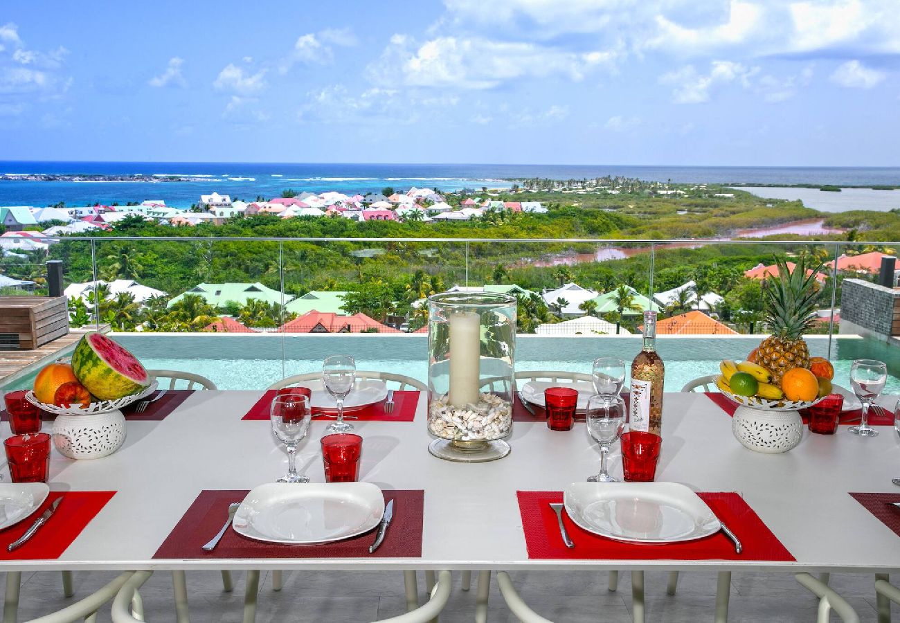 Villa in Orient Bay - Villa Mango, vue imprenable sur Orient Bay