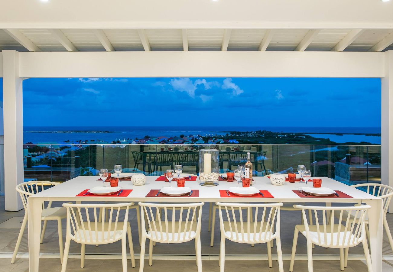 Villa in Orient Bay - Villa Mango, vue imprenable sur Orient Bay