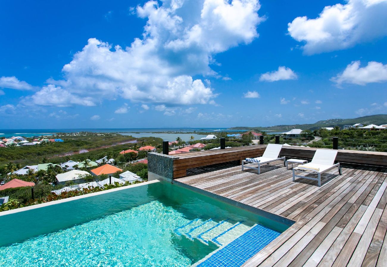 Villa in Orient Bay - Villa Mango, vue imprenable sur Orient Bay