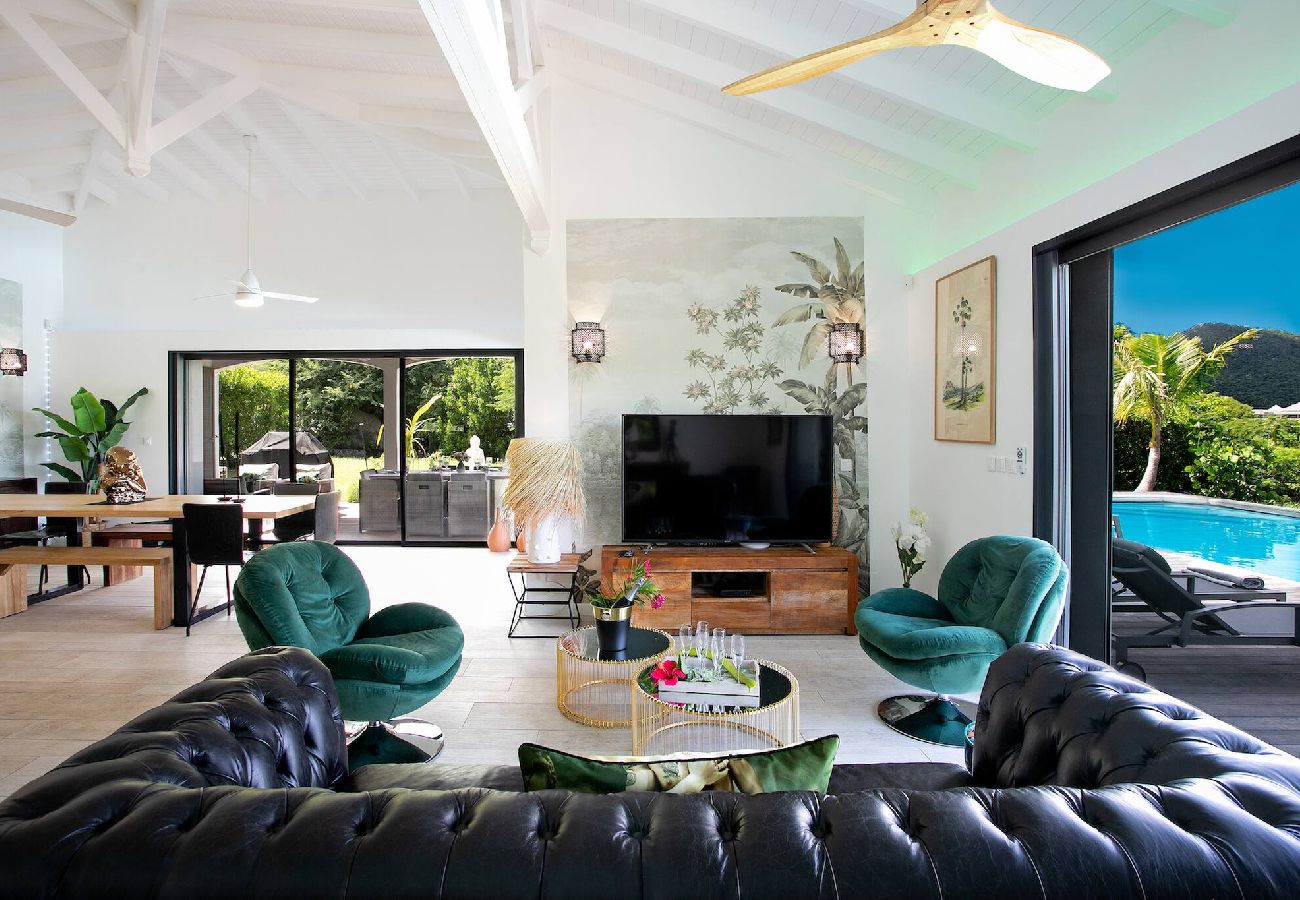 Villa in Anse Marcel - Villa Saba vacances de rêve entre mer et montagnes