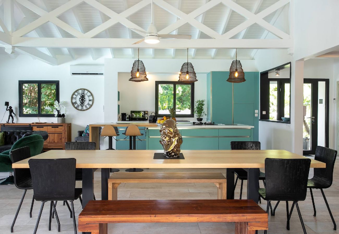 Villa in Anse Marcel - Villa Saba vacances de rêve entre mer et montagnes