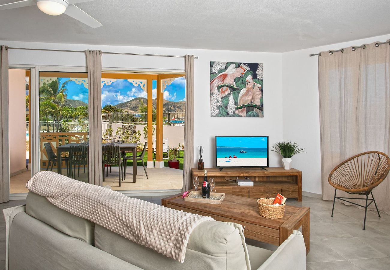 Apartment in Orient Bay - Siview, appartement bord de mer :  Baie Orientale