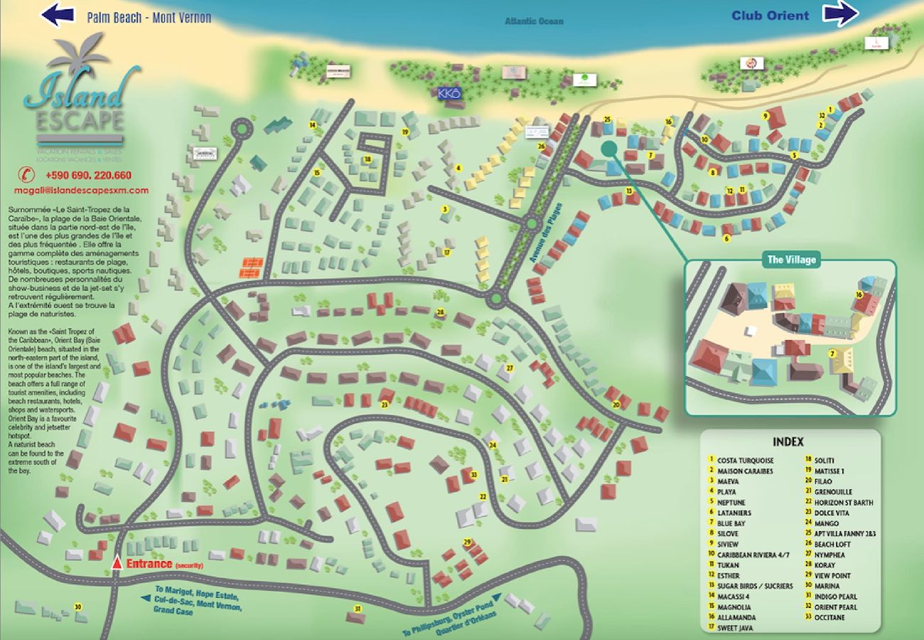 Apartment in Orient Bay - Fanny 3 vue mer Baie Orientale